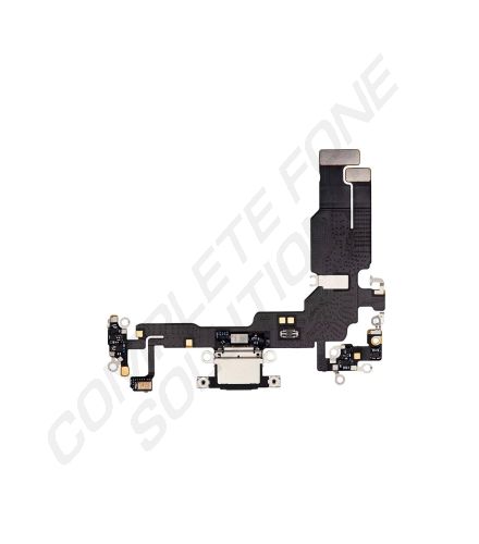 iPhone 15 OEM Charge Connector/Charging Port Flex - Black