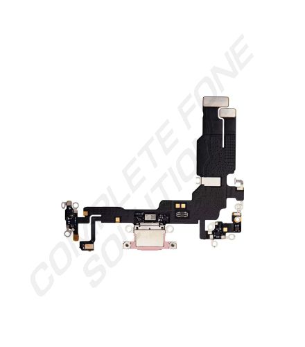 iPhone 15 OEM Charge Connector/Charging Port Flex - Pink