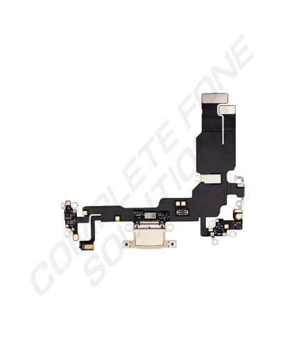 iPhone 15 OEM Charge Connector/Charging Port Flex - Yellow